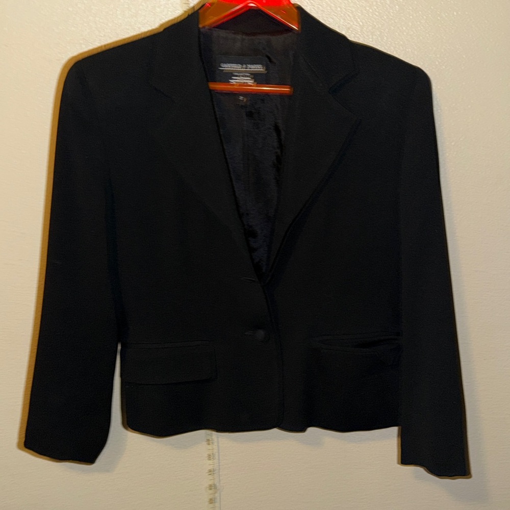 Garfield & Marks Black Tailored Blazer – Size 2